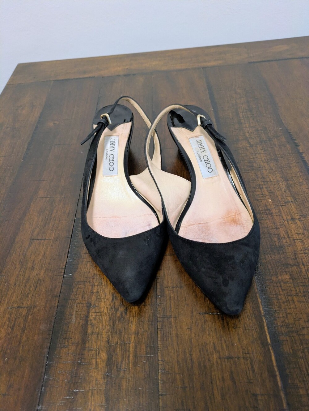 Jimmy Choo Erin Slingback pumps Black size 39.5
